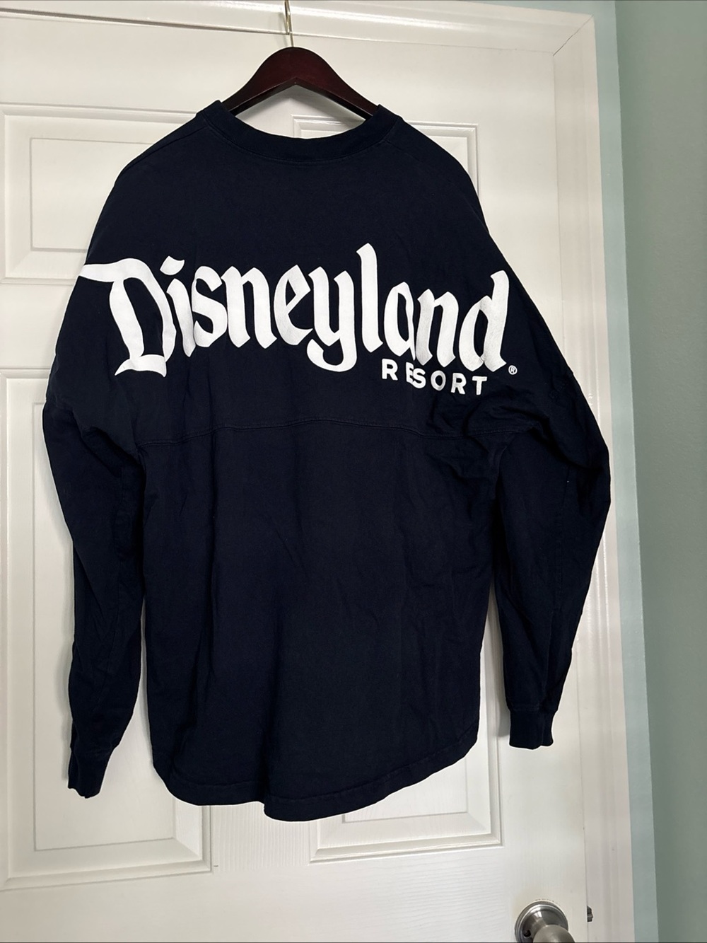 Disney Parks Disneyland Resort Black Spirit Jersey Size L
